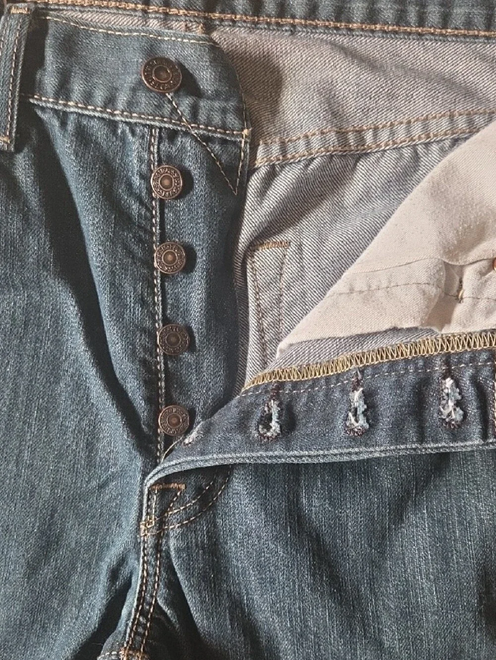 Levi's Men's Straight Jeans in Dark Blue